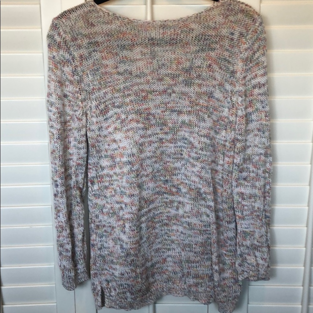 Loft sweater with v-neck on back. IGC!